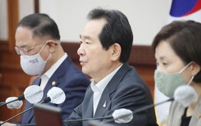 정 총리 "긴급재난지원금 빠르고 편리하게 받도록 절차 간소화"