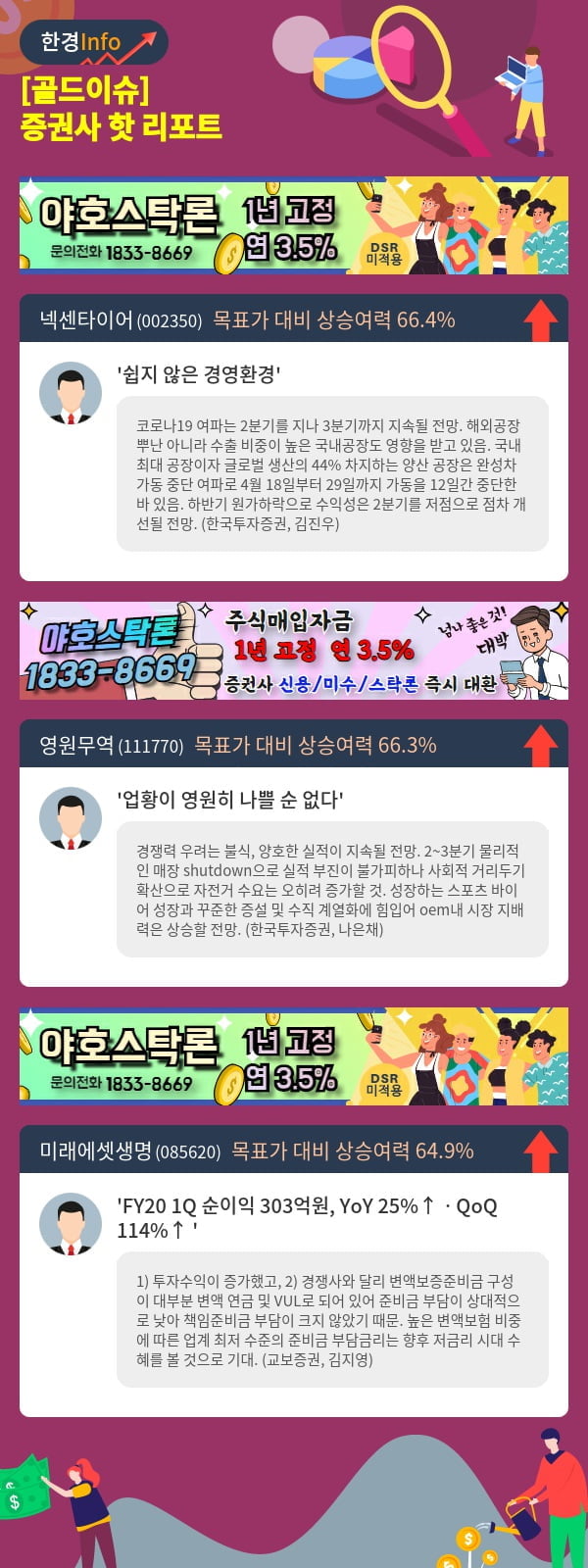 [골드이슈] 증권사 핫 리포트