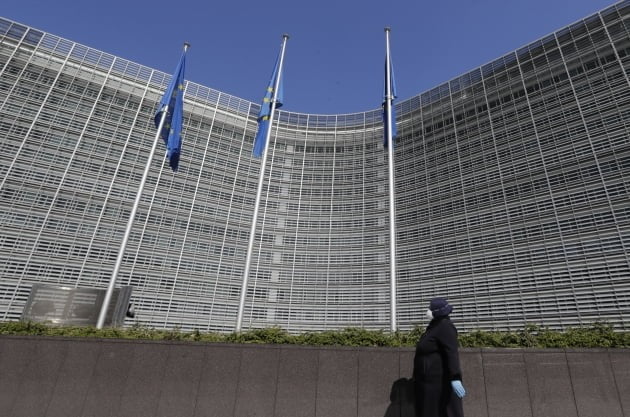 벨기에 브뤼셀에 있는 EU 집행위원회 본사 전경. /사진=EPA