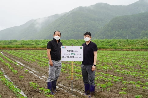 정식품, 국산콩 계약재배 600t…전년보다 3배 늘었다 