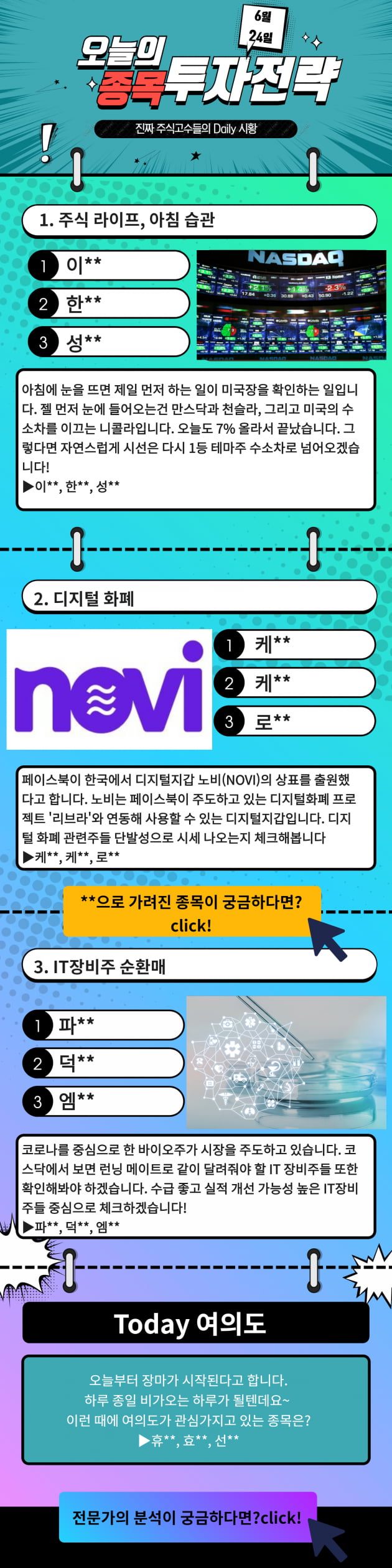 [한경 오늘의 탑픽] 만스닥 천슬라! 미국 증시 상승에 따른 우리 증시에서 주목할 종목은?