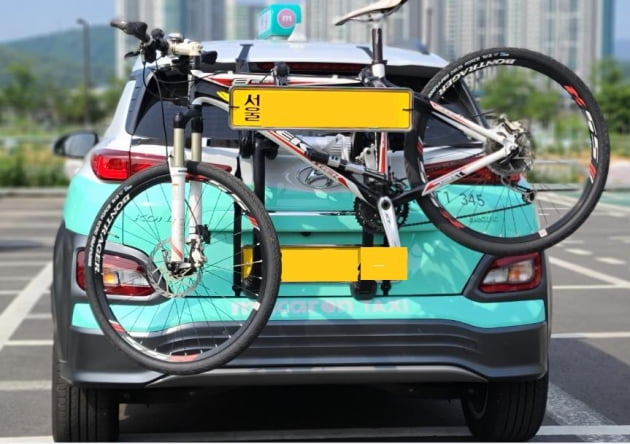 수요일부터 서울 택시에 자전거 싣는다…추가요금은?
