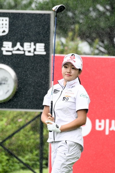 [BC카드·한경 레이디스컵 2020] 조혜림, '끝까지 공 바라보며~'