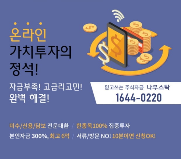 [변동성 장세 매수자금 마련전략] 월 0.3%대로 추가매입자금 지원 / 반대매매 위기 속시원히 탈출 (비용 일체 無)