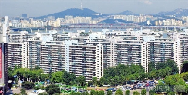 서울 잠실 일대 아파트 단지.  (자료 한경DB)