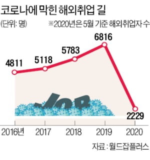 코로나로 해외취업길도 '꽁꽁'…美·日 등 외국인 입국 불허