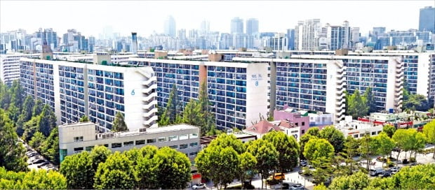 정부는 재건축 조합원이 2년 이상 실거주해야 새 아파트를 받을 수 있게 했다. 사진은 서울 대치동 은마아파트.  /김범준  기자  bjk07@hankyung.com 