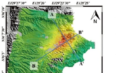 경주지진보다 규모 작았지만 피해 6배 컸던 포항지진…인공위성 탐사로 북동쪽으로 4㎝ 지표 이동 확인