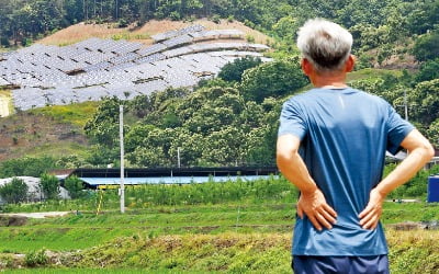 장애인시설 10m 뒤에 태양광발전…산사태 공포에도 3년째 방치