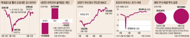  상반기 증시 '5대 키워드', 동학개미·비대면…증시 주도세력·종목 모두 교체