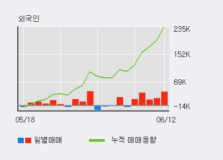 '서흥' 52주 신고가 경신, 전일 외국인 대량 순매수