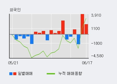 '양지사' 10% 이상 상승, 외국인 3일 연속 순매수(8,617주)