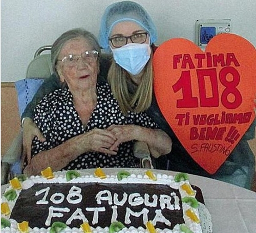 이탈리아 밀라노서 108세 할머니 코로나19 완치돼 화제