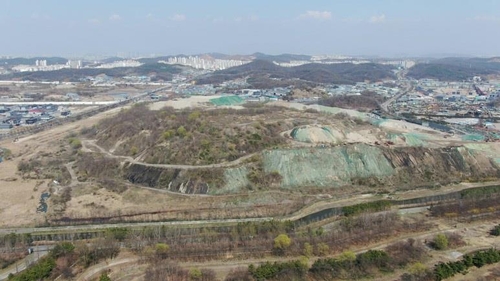 환경단체 "인천 서구 불법 적치 골재 1천500만t 대책 마련해야"