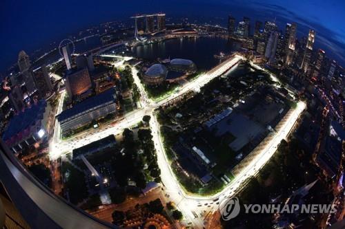싱가포르 '명물' 야간 F1 그랑프리 올해 못 본다…코로나로 취소