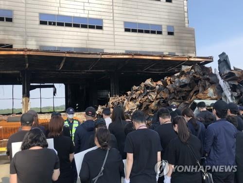 이천 화재도 결국 人災…경찰 "안전 무시한 용접작업중 발화"(종합)