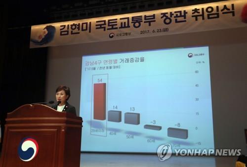 취임 3주년 김현미 국토부 장관…투기세력과 전쟁 끝내 이길까