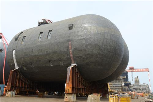 세진중, 국내 최대 LNG 운반선용 화물 탱크 제작·인도