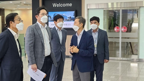 이재용 "불확실성의 끝을 알 수 없다. 갈 길 멀다"…또 현장방문