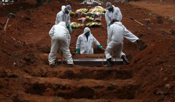 브라질 `코로나19` 100일 만에 60만명…사망 3만명 넘어