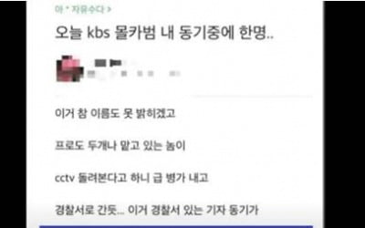 가세연, 하다하다 'KBS 몰카범' 성지글까지 공유