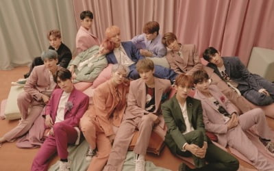 세븐틴, 데뷔 첫 밀리언셀러 달성…'헹가래' 선주문 106만 장 돌파