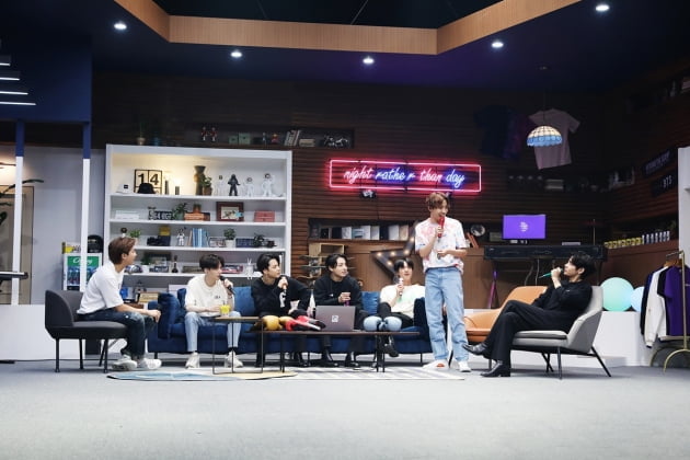 그룹 방탄소년단의 첫 유료 온라인 콘서트 '방방콘 The Live'. /사진제공=빅히트엔터테인먼트