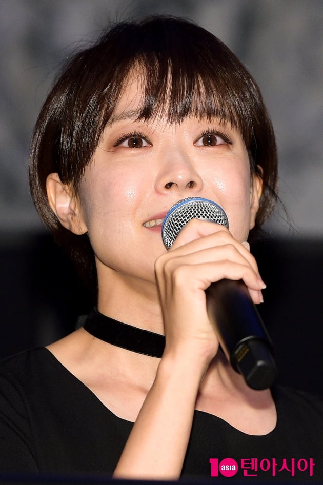 [TEN 포토] 문지애 아나운서 '단아한 숏커트로 변신'