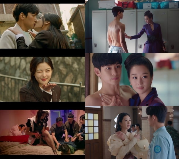 '편의점 샛별이'(왼쪽)와 '사이코지만 괜찮아'/ 사진=SBS, tvN 방송 화면