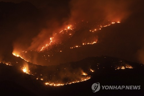 미 애리조나에 워싱턴DC 2배 크기 대형 산불…2천여명 긴급 대피