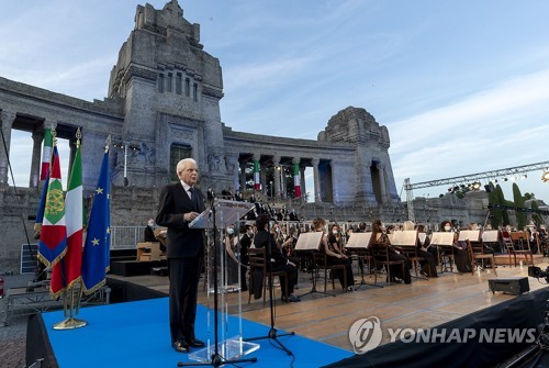 이탈리아 베르가모 울린 '코로나19 레퀴엠'…"지울수 없는 상처"