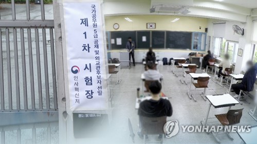 '30만명 지원' 지방·교육공무원 내일 시험…방역당국 초긴장