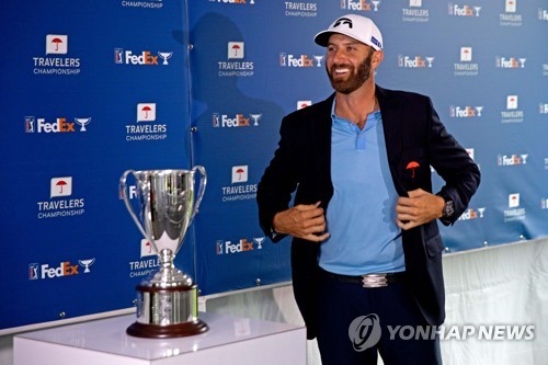 PGA 투어 통산 21승 존슨, 세계 랭킹 3위로 3계단 상승