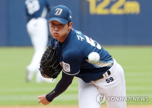 '오구오구' 구창모의 특급 투구 비결 "별생각 없이 던져요"