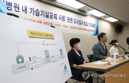 사참위 "대학병원서 식기세척제를 가습기살균제로 4년 썼다"