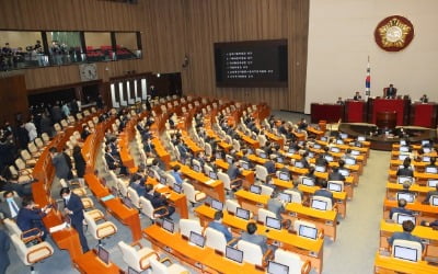 [사설] 끝내 밀어붙인 거대 여당…'브레이크 없는 독주' 서막인가