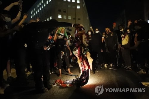 중국, 미 '흑인 사망 시위'에 지지 표명…"흑인 생명도 생명"