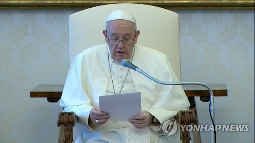 교황, 미 시위사태 첫 언급…"인종차별 못 본 척 할 수 없어"