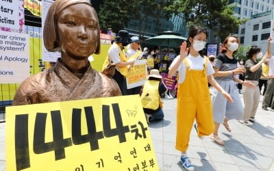 정의연, 소녀상 앞에서 수요집회 못한다…28년만에 처음