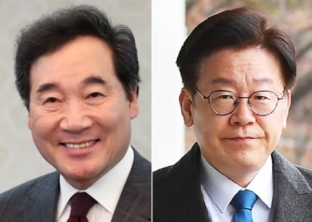 "여권 대권지지도 이낙연 28%·이재명 20%…한 자릿수 격차"