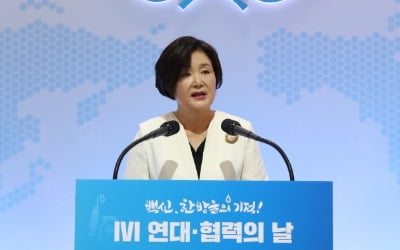 김정숙 여사 "코로나19 백신 개발에 국제적 협력 강화해야"