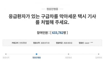 경찰, 구급차 막은 택시기사 출국금지 조치