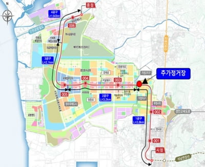 서울7호선 청라연장선에 총 7개역 설치