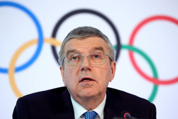 IOC위원장 "도쿄올림픽, 무관객으로 개최하지는 않을 것"
