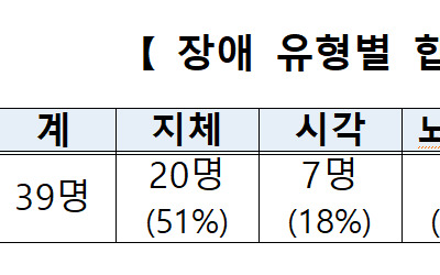 중증장애인 경력 공무원보니…14년 상담전문가·16년 프로그래머