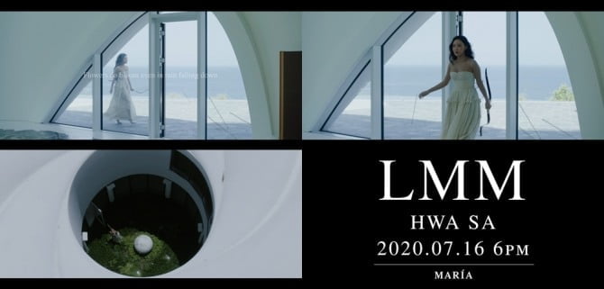 마마무 화사, 수록곡 `LMM` 뮤직비디오 첫 티저 공개…영화 같은 스토리 `기대감 UP`