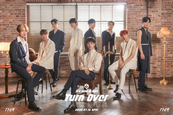 원더나인, 세 번째 미니앨범 ‘Turn Over’ 16일 발매