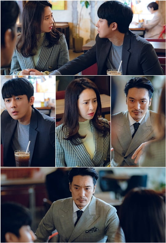 ‘우리, 사랑했을까’ 송지효와 손호준, 김민준 (사진제공 = JTBC스튜디오, 길 픽쳐스)