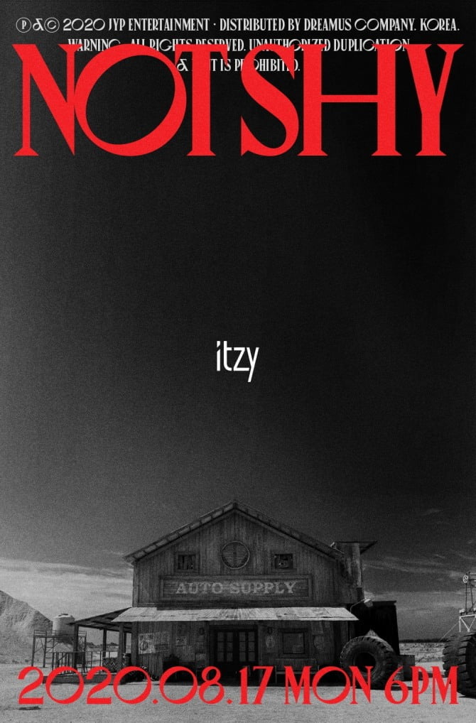 ITZY, 8월 17일 신곡 `Not Shy` 발매…컴백 티저 기습 공개