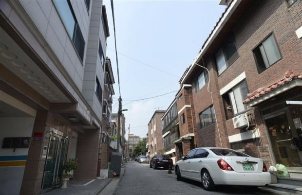 서울 서초구 방배동의 한 빌라촌 모습. 사진=한국경제DB
